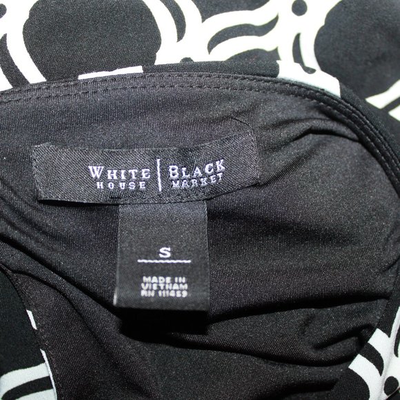 LIMITED TIME SALE: WHBM Shift Dress Geometric Pattern Size S - Picture 5 of 10